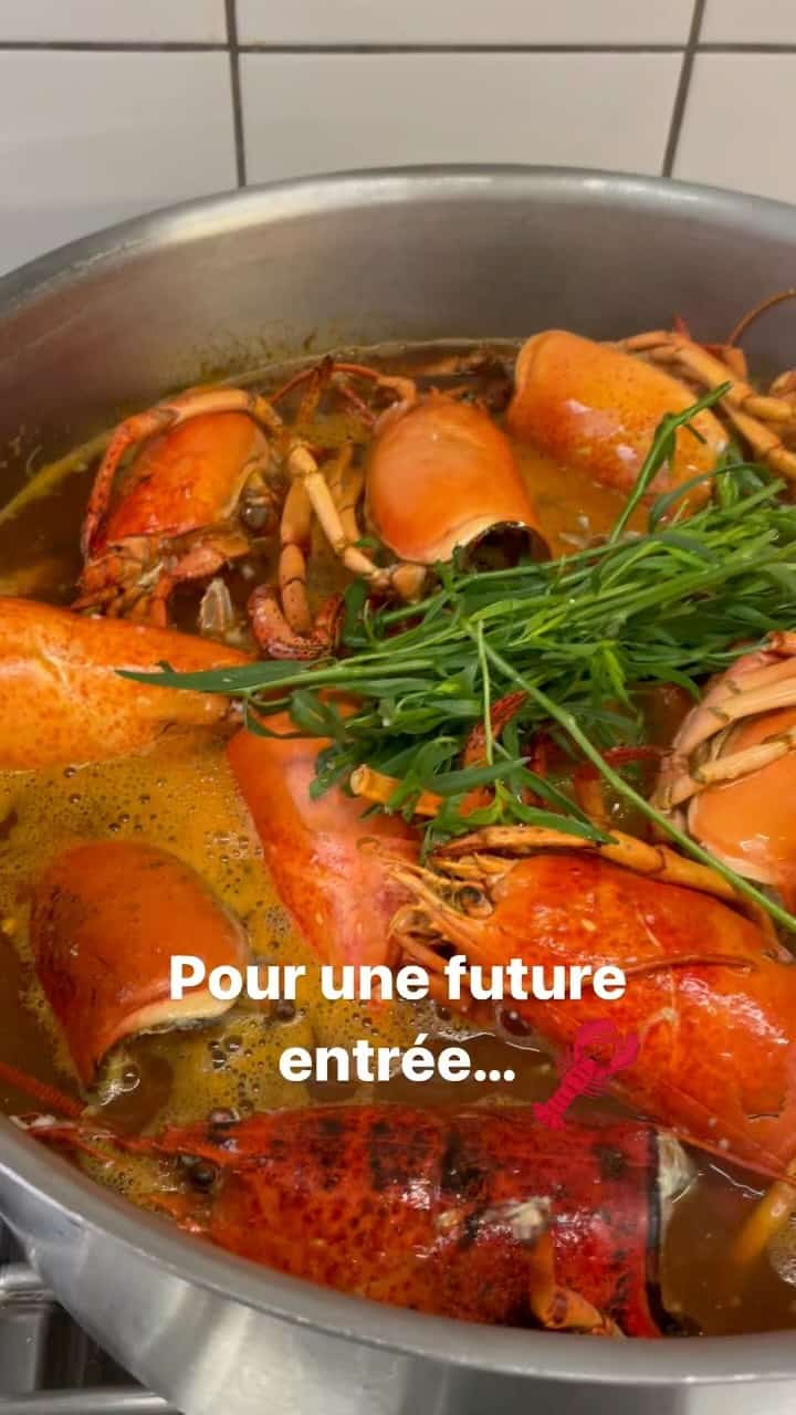 Future entrée en préparation… #lepotdebeurre #laberwrach #paysdesabers #cuisinetraditionnelle #homard #cuisinemaison #landeda  